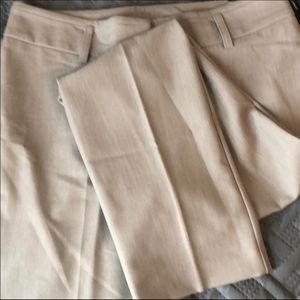 Worthington Curvy Fit Trousers Size 12 (Mushroom Taupe and Black) *lot of 2*